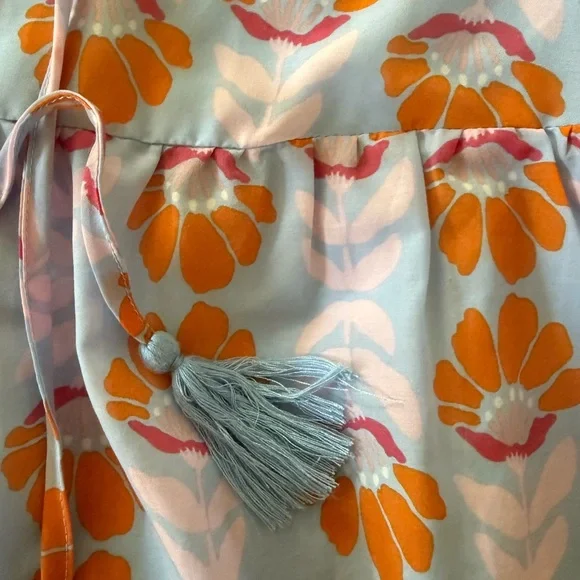 J Marie Violet floral dress. S. GUC - Picture 6 of 6